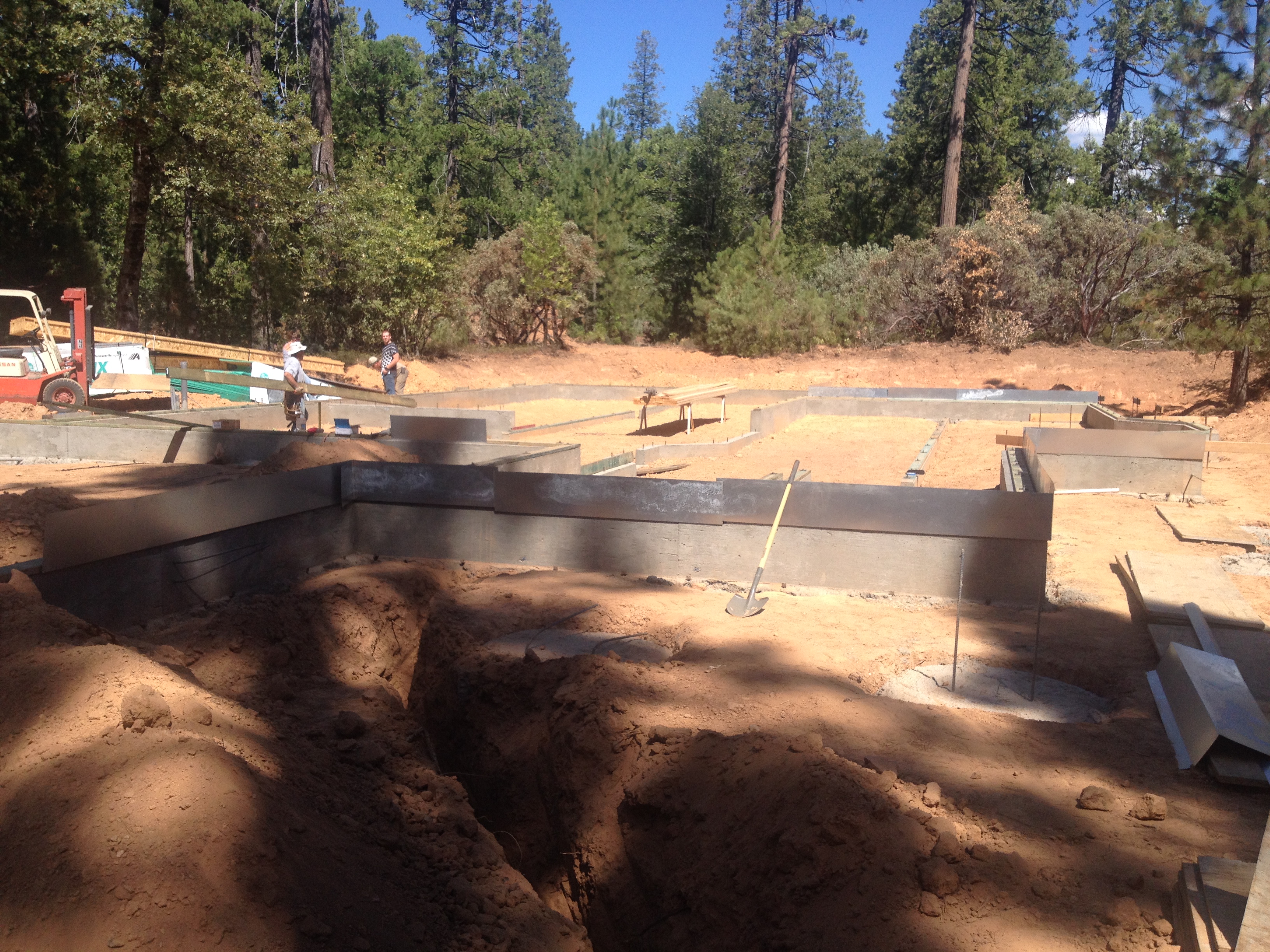 Foundation stem walls